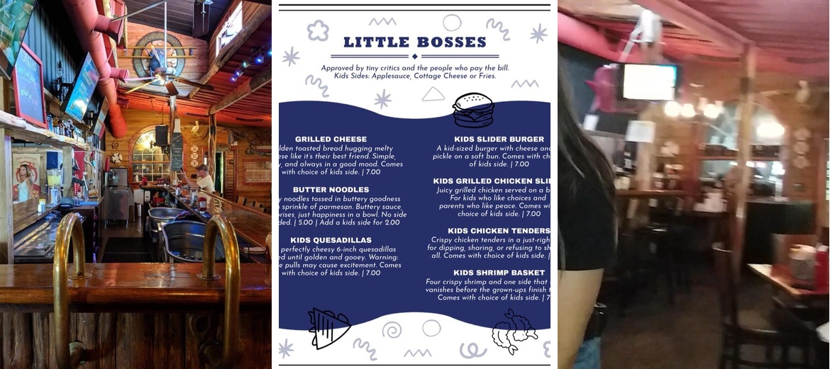 Twisted Oaks Menu